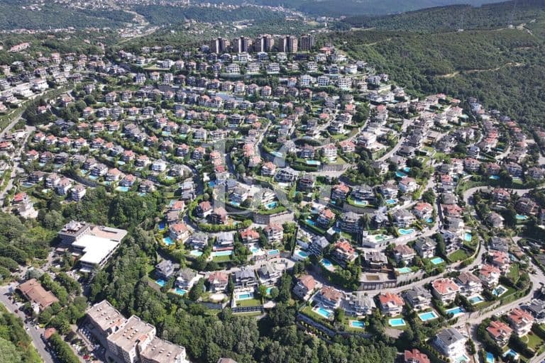 ACARKENT’TE ASANSÖRLÜ,ÇELİK ÇATILI, MUHTEŞEM MANZARALI B VİLLA 34